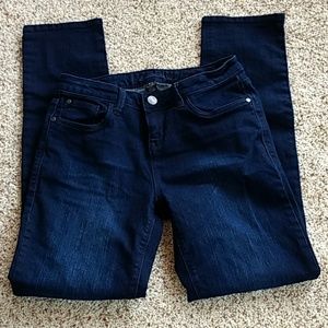 Massini straight leg dark wash jeans size 6